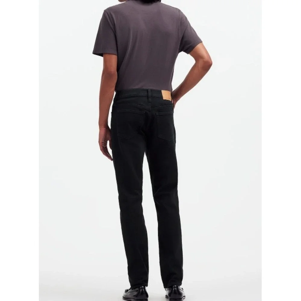Madewell Mens Slim Jeans 40X30 Black Denim NWT